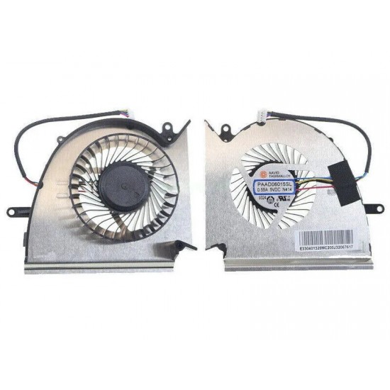 Set coolere Laptop, MSI, GP75, GL75, WE75, MS-17E2, MS-17E4, MS-17E5, MS-17E7, PAAD06015SL, N414, N417, 5V, 0.55A