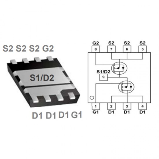 Mosfet QA3118, QA3118M6N, QFN8