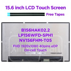 Display Laptop, Dell, Inspiron 5515, P106F, P106F003, 0M5DY2, 559D1, LP156WFD(SP)(H2), 15.6 inch, LED, slim, FHD, IPS, on cell touch, 40 pini Display Laptop, Dell, Inspiron 5515, P106F, P106F003, 0M5DY2, 559D1, LP156WFD(SP)(H2), 15.6 inch, LED, slim, FHD, IPS, on cell touch, 40 pini