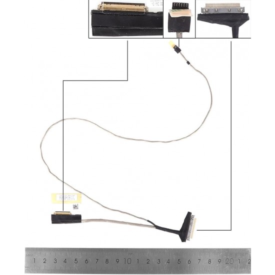 Cablu video LVDS Laptop, Acer, Aspire 3 A315-35, A315-58, A315-58G, 50.A6MN2.006, DC02003T800, GH5JJ Edp Cable, 30 pini