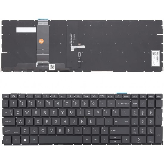 Tastatura Laptop, HP, ProBook 450 G9, 455 G9, M21742-001, M21740-001, cu iluminare, layout US