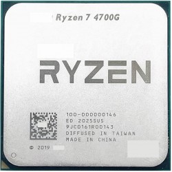 Procesor Desktop PC AMD Ryzen 7 4700G, 100-00000146, 3.6Ghz - 4.40Ghz, 8 MB cache, 65W, AM4, Tray