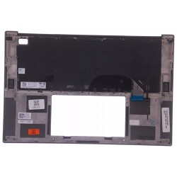 Carcasa superioara cu tastatura palmrest Laptop, Dell, 515YY, 0515YY, YJMW4, 0YJMW4, K3VC4, 0K3VC4, A19B19, iluminata, layout US