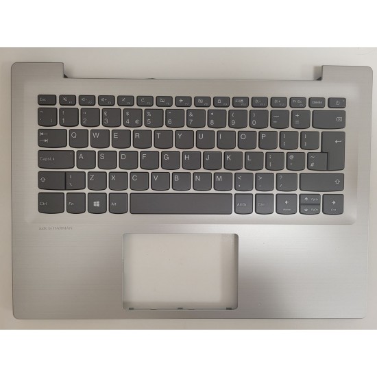 Carcasa superioara cu tastatura palmrest Laptop, Lenovo, IdeaPad 320S-14IKB Type 80X4, 320S-14IKB Type 81BN, 5CB0N78301, layout UK