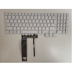 Tastatura Laptop, Lenovo, Legion 5 Pro-16ITH6H Type 82JD, iluminata, alba, layout US