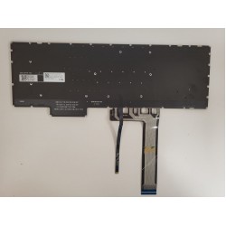 Tastatura Laptop, Lenovo, Legion 5 Pro 16ARH7H Type 82RG, iluminata, gri, layout UK