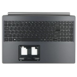 Carcasa superioara cu tastatura palmrest Laptop, Acer, Aspire 7 A715-75G, 6B.Q99N2.001, iluminata, layout US