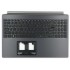 Carcasa superioara cu tastatura palmrest Laptop, Acer, Aspire 7 A715-75G, 6B.Q99N2.001, iluminata, layout US