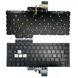 Tastatura Laptop Gaming, Asus, TUF Dash F15 FX516, FX516P, FX516PR, FX516PC, FX516PM, FX516PE, FX516PCZ, iluminata, neagra, layout US