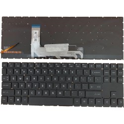 Tastatura Laptop, HP, Omen 16-K, iluminata monochrome, layout US