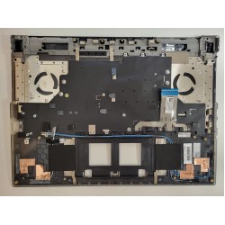 Carcasa cu tastatura palmrest Laptop Gaming, Asus, ROG Strix SCAR G533ZX, G533ZW, G533ZM, G533ZX-2S RGB PERKEY, 90NR08E2-R31UI0, 90NR08E2-R31US0, 6070B2002812, 13NR08E2AP0611100, iluminata, layout US