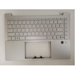 Carcasa superioara cu tastatura palmrest Laptop, HP, Pavilion Plus 14-EH, TPN-W154, N10393-001, N10393-271, 46M0RBCS0117, iluminata, layout US (RO)