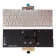 Tastatura Laptop, Asus, ZenBook 14 0KN1-5Z2TW13, 0KNB0-262HTY00, NSK-WR1BU, iluminata, argintie, layout US