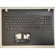 Carcasa superioara cu tastatura palmrest Laptop, Acer, TravelMate P2 TMP215-52, TMP215-52G, P215-52, P215-52G, 6B.VMHN7.F62, 6BVMHN706222, JHXZJHY, iluminata, layout US