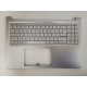 Carcasa superioara cu tastatura palmrest Laptop, Asus, VivoBook 16 A1605, A1605VA, A1605ZA, X1605VA-1S, 90NB10N2-R30UI0, 13N1-H8A0901, 20230205D1A05, iluminata, layout US