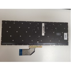 Tastatura Laptop, Asus, VivoBook S13 S330F, S330FA, S330FN, S330FL, S330U, S330UA, S330UN, iluminata, argintie