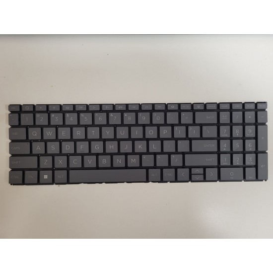 Tastatura Laptop, HP, Pavilion 15-EG, 15-EH, TPN-Q245, TPN-Q246, iluminata, gri, layout US