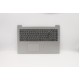 Carcasa superioara cu tastatura palmrest Laptop, Lenovo, IdeaPad 330-15ICN Type 81EY, 5CB0R26496, Platinum Grey, layout US