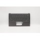 Carcasa superioara cu tastatura palmrest Laptop, Lenovo, Yoga S940-14IIL Type 81Q8, 5CB0W43476, 450.0HB05.001, Iron Grey, iluminata, layout US