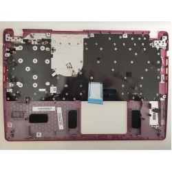 Carcasa superioara cu tastatura palmrest Laptop, Acer, Aspire 5 A515-52, A515-52G, A515-52KG, 6B.H58N2.001, AM2CE000A00,  rosie, layout US
