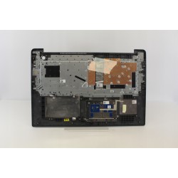 Carcasa superioara cu tastatura palmrest Laptop, Lenovo, IdeaPad 3-17ADA6 Type 82KS, 5CB1B97607, AM21N000510, AP21N000530, HS780, Arctic Grey, layout US