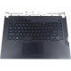 Carcasa superioara cu tastatura palmrest Laptop Gaming, Asus, ROG Strix G G531GV, G531GW, G531GW-1A, 90NR01N1-R31US0, 13N1-8HA0D01, 13NR01N1AP0101, iluminata, conector RGB 20 pini, conector touchpad 6 pini, layout US