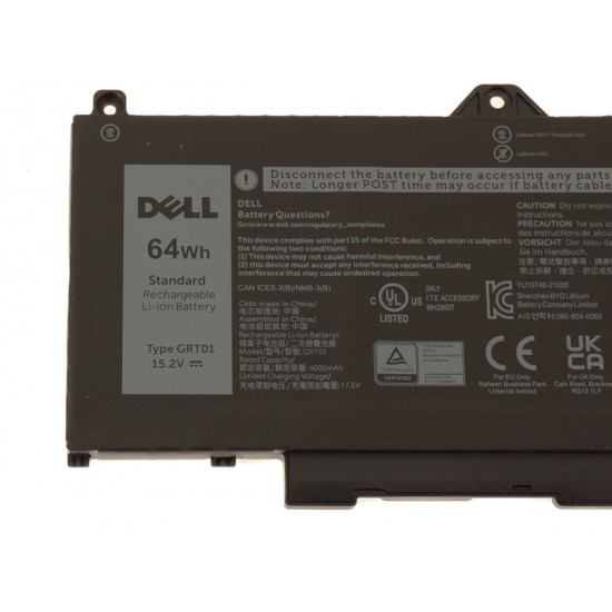 Baterie Laptop, Dell, Alienware M18 R1, 0R05P0, R05P0, 00P3TJ, 0P3TJ, 05RGW, GRT01, 15.2V, 4000mAh, 64Wh Baterii Laptop