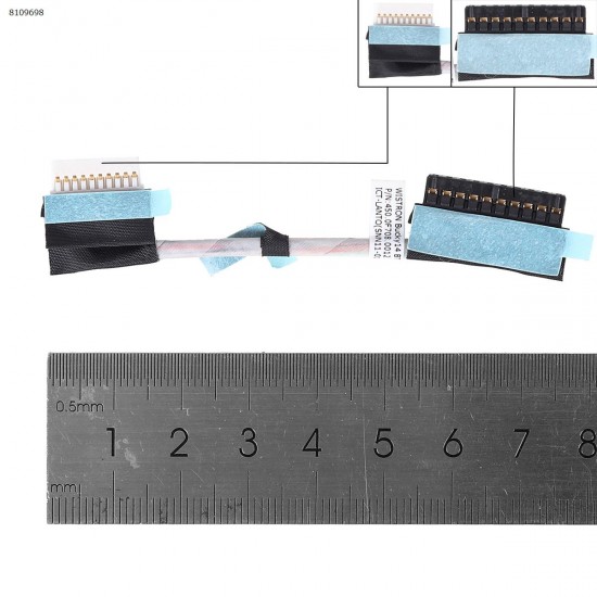 Cablu conectare baterie Laptop, Dell, Vostro 15 5581, 4YRWK, 450.0F708.0001, 450.0F708.0002, Winstron Bucky14 BTY