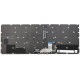 Tastatura Laptop, Lenovo, Yoga C930-13IKB Type 81EQ, 81C4, iluminata, gri, layout US