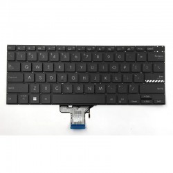 Tastatura Laptop, Asus, VivoBook Pro 14 M3401, M3401Q, M3401QA, M3401QC, iluminata, neagra, layout US