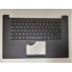 Carcasa superioara cu tastatura palmrest Laptop, Dell, Precision 5520, 091Y20, 91Y20, 0KKD96, KKD96, AQ1U1000110, iluminata, layout UK