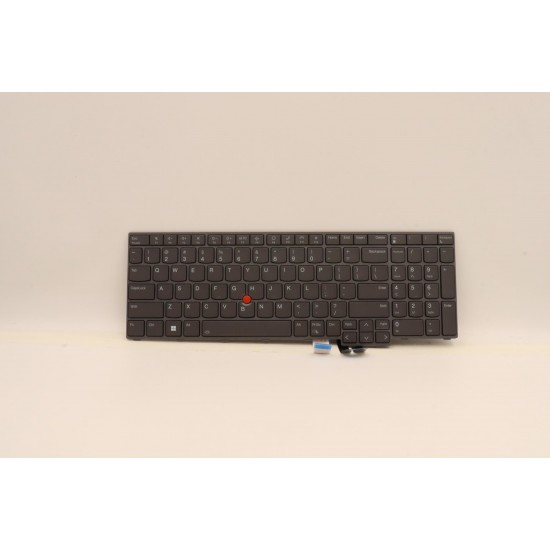 Tastatura Laptop, Lenovo, ThinkPad P16 Gen 1 Type 21D6, 21D7, iluminata, gri, layout US