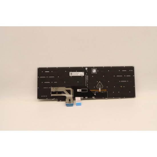 Tastatura Laptop, Lenovo, ThinkPad P16 Gen 1 Type 21D6, 21D7, iluminata, gri, layout US