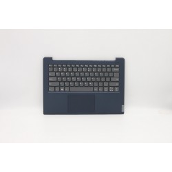 Carcasa superioara cu tastatura palmrest Laptop, Lenovo, IdeaPad S340-14IML Type 81N9, 5CB0S18463, AM2GK000510, AP2GK000470, Abyss Blue, layout US