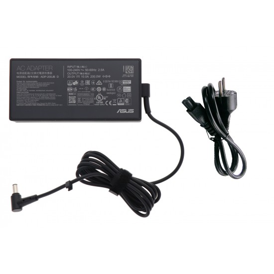 Incarcator Laptop Gaming, Asus, TUF A17 FA706QR, 0A001-01120100, ADP-200JB D, 20V, 10A, 200W, 6.0x3.7mm