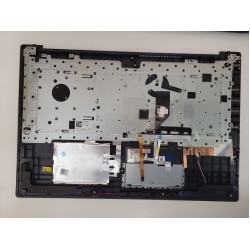 Carcasa superioara cu tastatura palmrest Laptop, Lenovo, IdeaPad 330-17IKB Type 81DK, 81DM Iron Grey, iluminata, layout US
