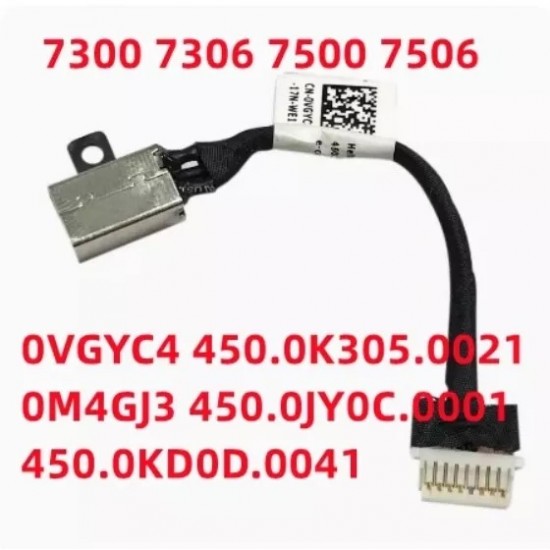 Mufa alimentare Laptop 2in1, Dell, Inspiron 7300, 7306, 7500, 7506, 0M4GJ3, M4GJ3, VGYC4, 0VGYC4, 450.0K305.001, 450.0JY0C.0001, 450.0KD0D.0041, Hellcat15