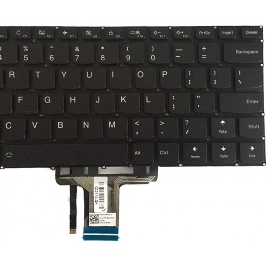 Tastatura Laptop, Lenovo, Yoga 710-14ISK Type 80TY, iluminata, layout US