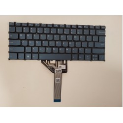 Tastatura Laptop, Lenovo, IdeaPad Pro 5 14IMH9 Type 83D2, iluminata, Frost Blue, layout US