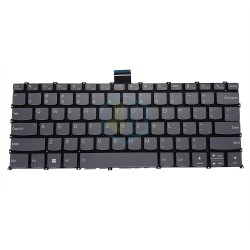 Tastatura Laptop, Lenovo, Yoga Slim 6 14IRP8 Type 82WV, iluminata, Artic Grey, layout US