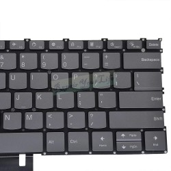 Tastatura Laptop, Lenovo, Yoga Slim 7 Carbon 13IAP7 Type 82U9, iluminata, Storm Grey, layout US