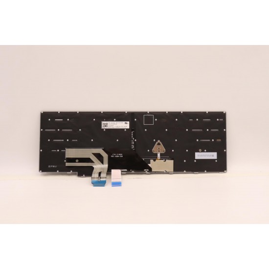 Tastatura Laptop, Lenovo, ThinkPad P16 Gen 1 Type 21D6, 21D7, iluminata, neagra, layout US