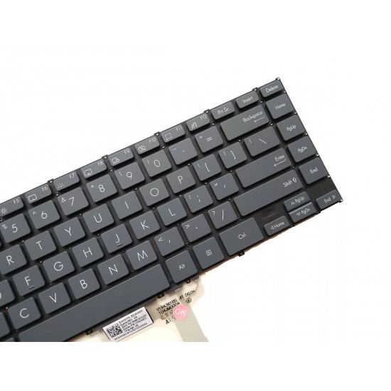 Tastatura Laptop, Asus, ZenBook Flip 13 UX363, UX363E, UX363J, UX363JA, UX363EA, iluminata, layout US Tastaturi noi