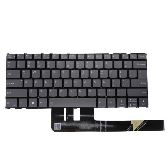 Tastatura Laptop, Lenovo, Yoga Pro 7 14APH8 Type 82Y8, iluminata, gri, layout us Tastaturi noi