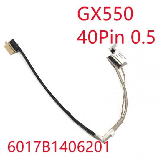 Cablu video LVDS Laptop Gaming, Asus, ROG Zephyrus Duo 15 GX550LWS, GX550LXS, 14005-03340000, 6017B1406201, GX550 AUO 60Hz EDP Cable, 40 pini