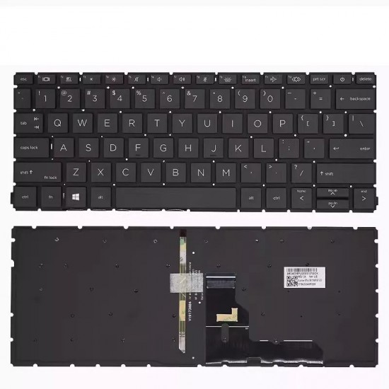 Tastatura Laptop, HP, ProBook X360 435 G9, iluminata, layout US