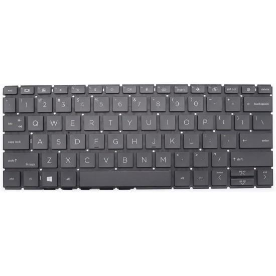 Tastatura Laptop 2in1, HP, ProBook X360 435 G7, 437 G8, iluminata, layout US