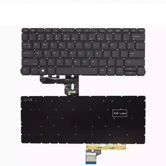 Tastatura Laptop, HP, Zhan 66 Pro 13 G2, iluminata, layout US