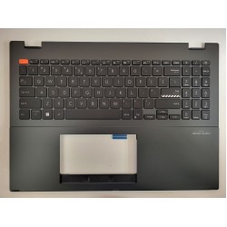 Carcasa superioara cu tastatura palmrest Laptop 2in1, Asus, VivoBook S16 Flip TP3604, TP3604V, TP3604VA, 90NB1051-R32UI1, 90NB1051-R32UI0, iluminata, layout US