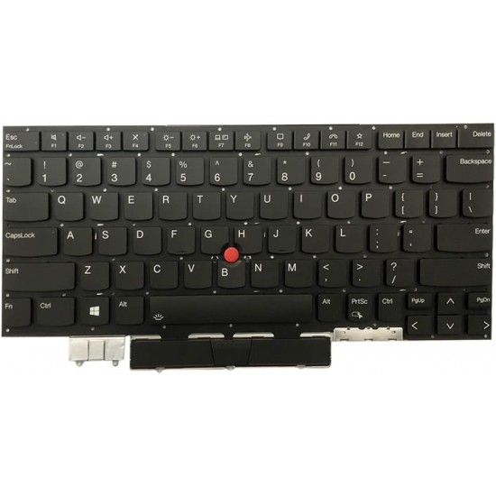 Tastatura  Laptop, Lenovo, Thinkpad X1 Carbon 9th Gen Type 20XW, 20XX, 5M11C53273, 5M11C53345, SN20Z77386, iluminata, layout US